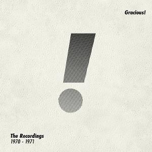 CD Shop - GRACIOUS! RECORDINGS 1970 -1971