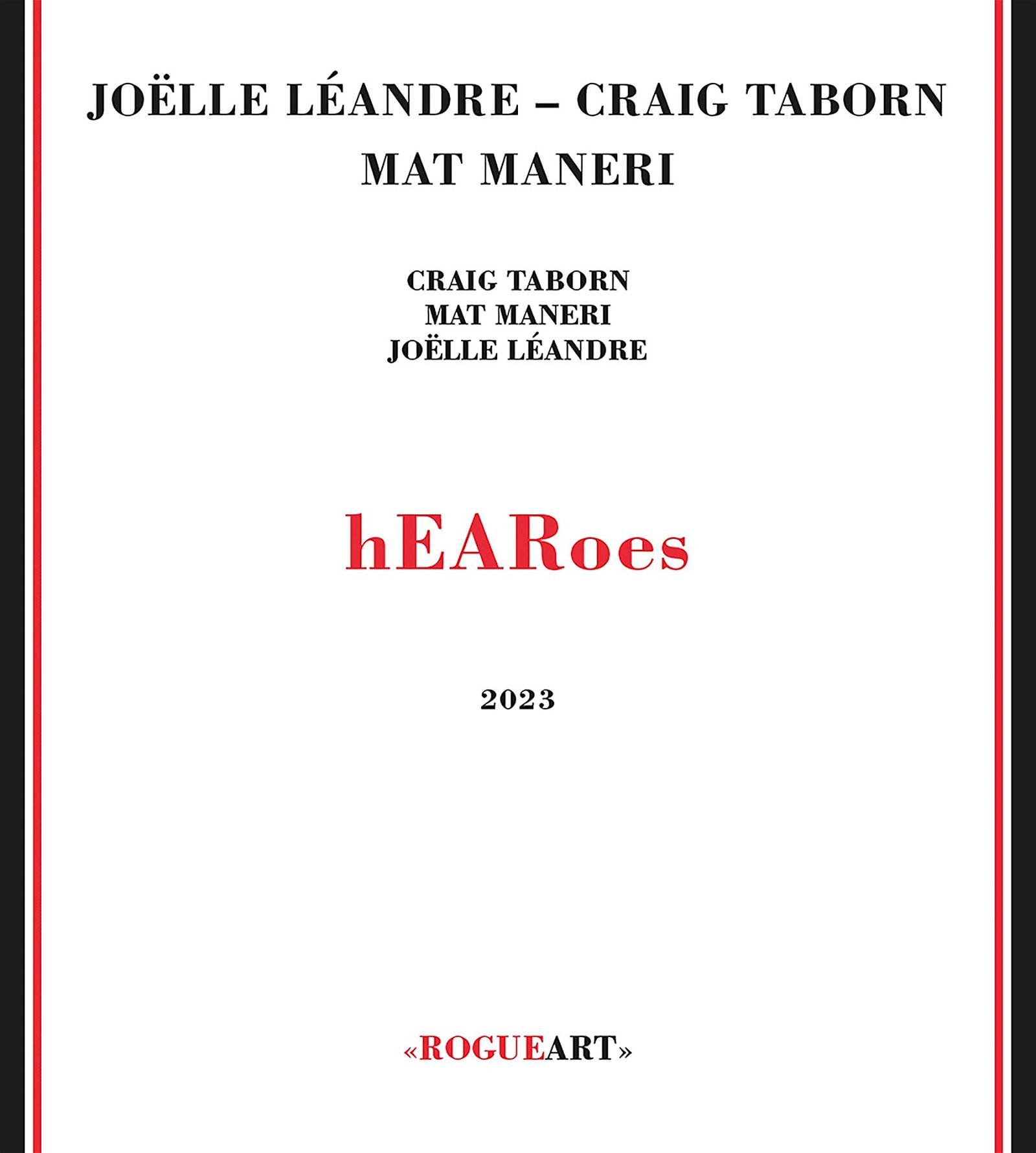 CD Shop - CRAIG & JOELLE LEANDRE & MAT MANERI TABORN HEAROES