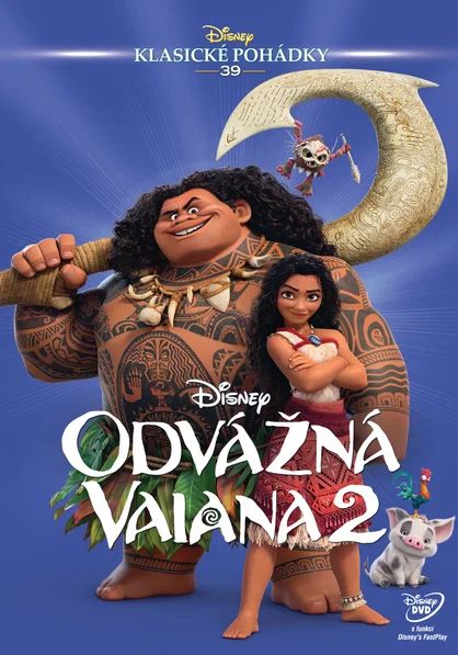 CD Shop - FILM Odvážná Vaiana 2 Dvd - Edice Disney Klasické Pohádky