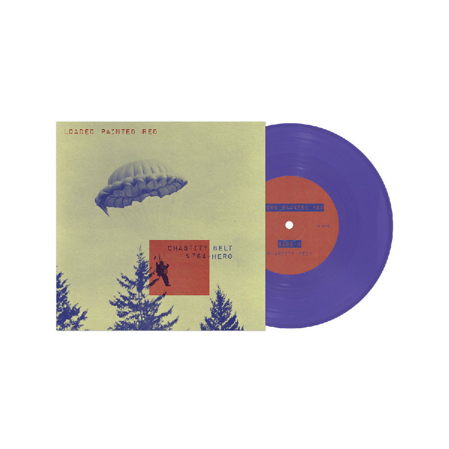 CD Shop - CHASTITY BELT & 764-HERO 7-LOADED PAINTED RED
