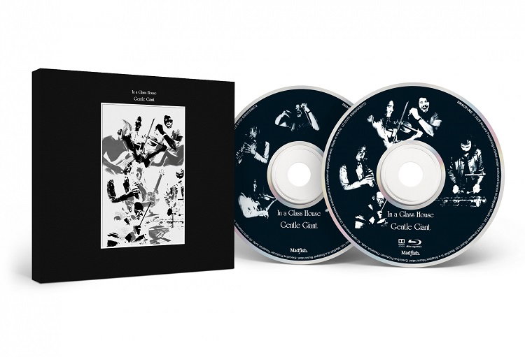 CD Shop - GENTLE GIANT IN A GLASS HOUSE + BLU-RA