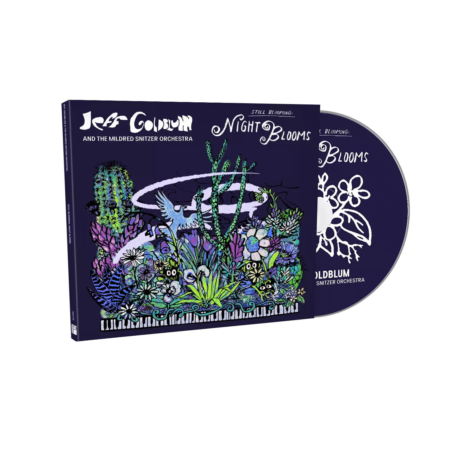 CD Shop - JEFF GOLDBLUM,THE MILDRED SNITZER ORCHESTRA NIGHT BLOOMS
