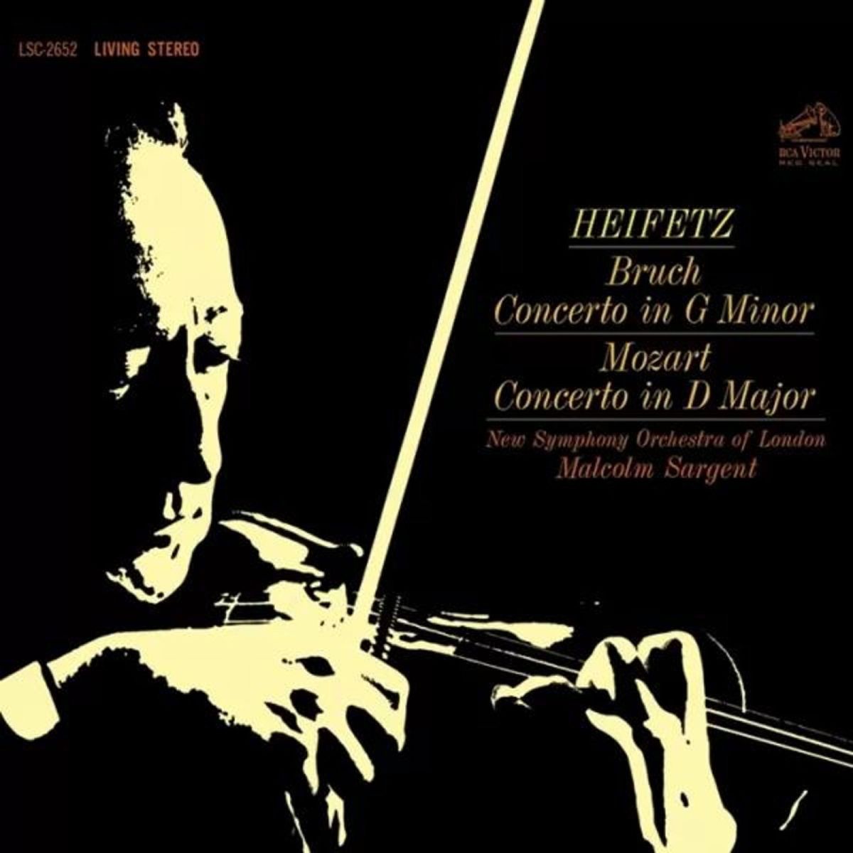 CD Shop - JASCHA HEIFETZ,SIR MALCOLM SARGENT,NEW SYMPHONY ORCHESTRA OF LONDON BRUCH: CONCERTO IN G M...
