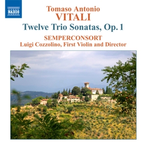 CD Shop - VITALI TWELVE TRIO SONATAS OP.1