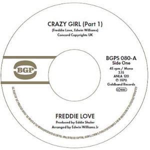 CD Shop - FREDDIE LOVE 7-CRAZY GIRL (PART 1) ...