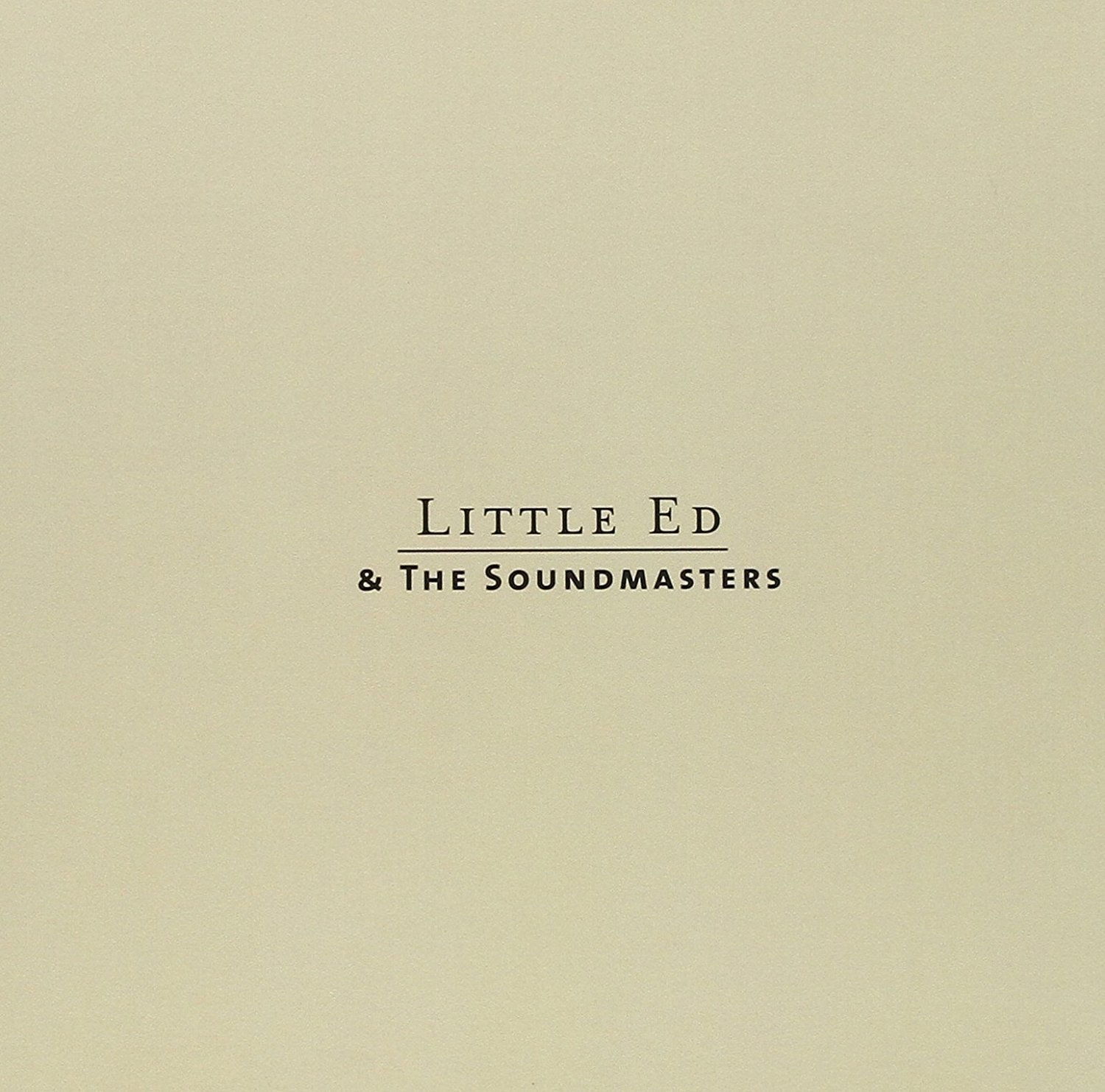 CD Shop - LITTLE ED & THE SOUNDMASTERS LITTLE ED & THE SO...