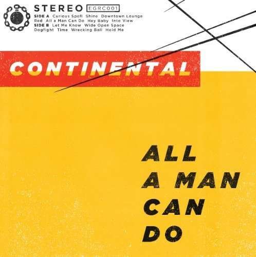 CD Shop - CONTINENTAL ALL A MAN CAN DO