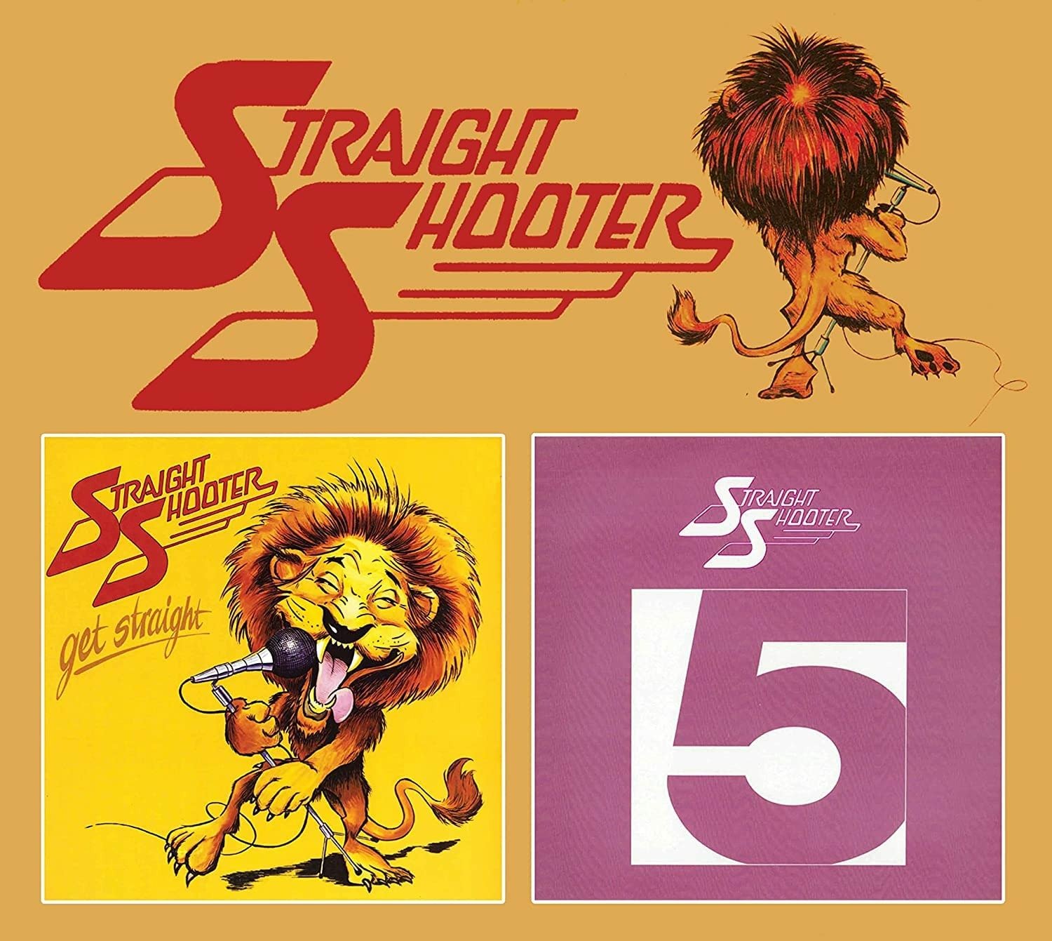 CD Shop - STRAIGHT SHOOTER GET STRAIGHT/ FIVE