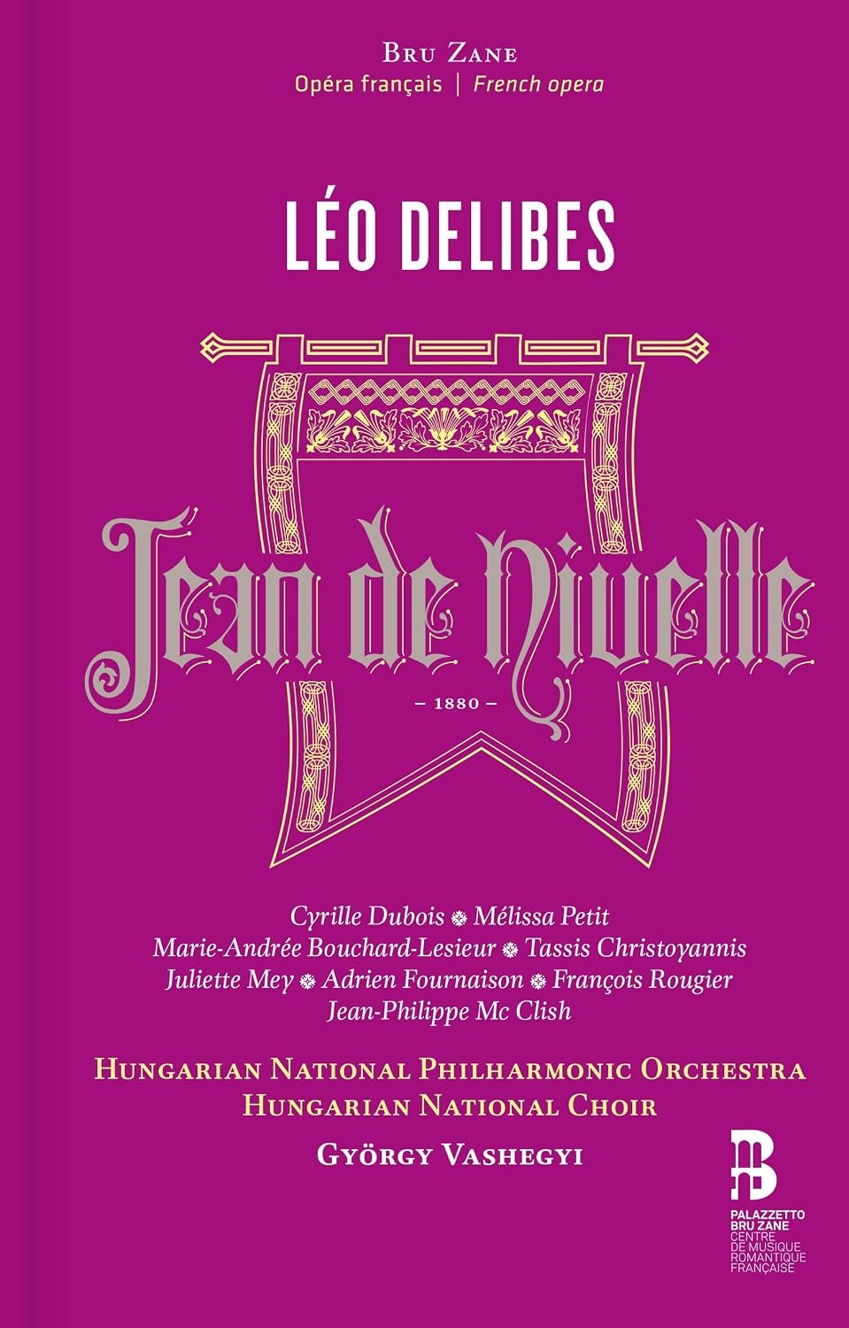 CD Shop - HUNGARIAN NATIONAL PHILHARMONIC ORCHESTRA LEO DELIBES: JEAN DE NIVELLE