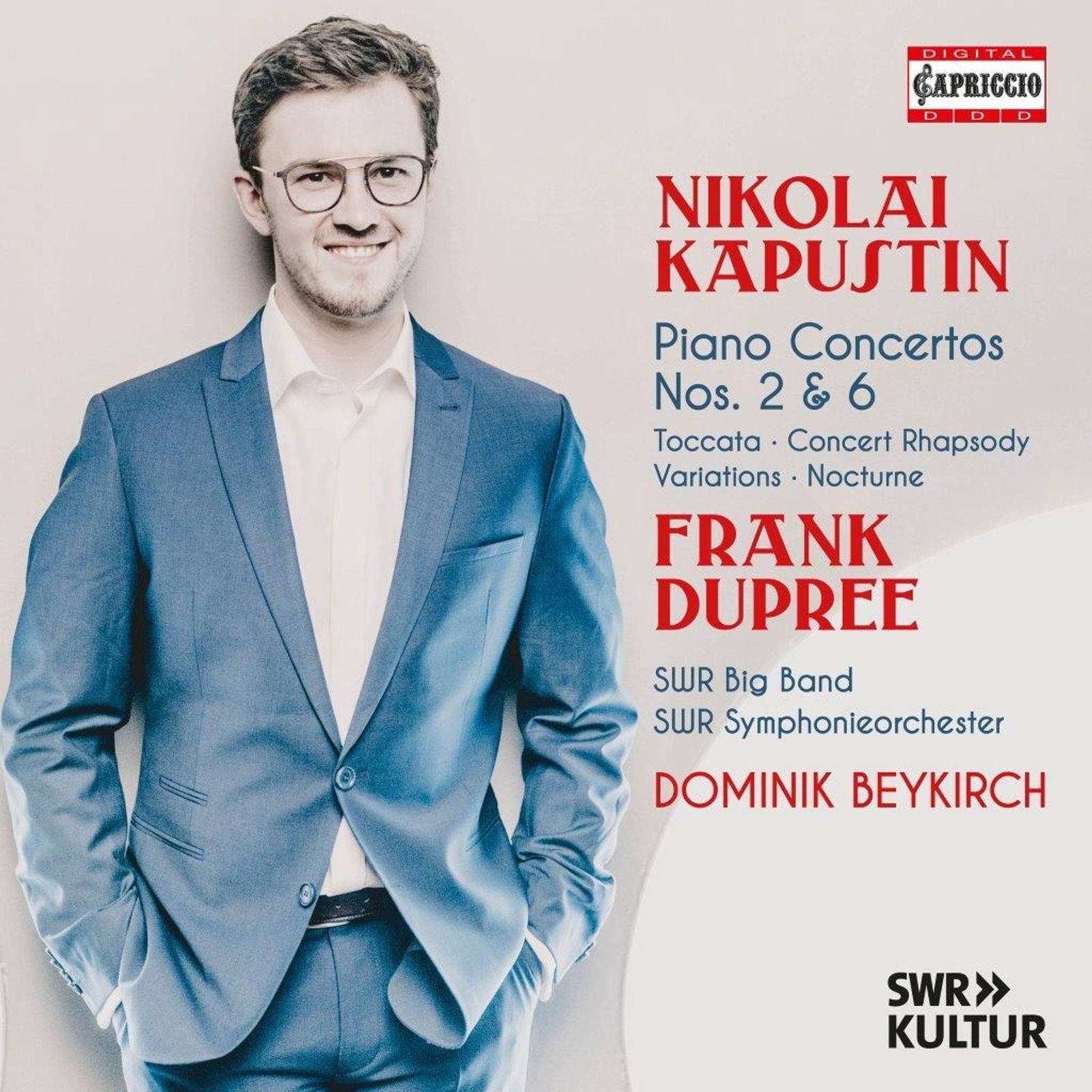 CD Shop - SWR SYMPHONIEORCHESTER KAPUSTIN: PIANO CONCER...