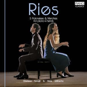 CD Shop - GIANLUCA FARAGLI,SILVIA GILIBERTO RIES: 5 POLONAISES & MARCHES FOR PIANO 4-HANDS