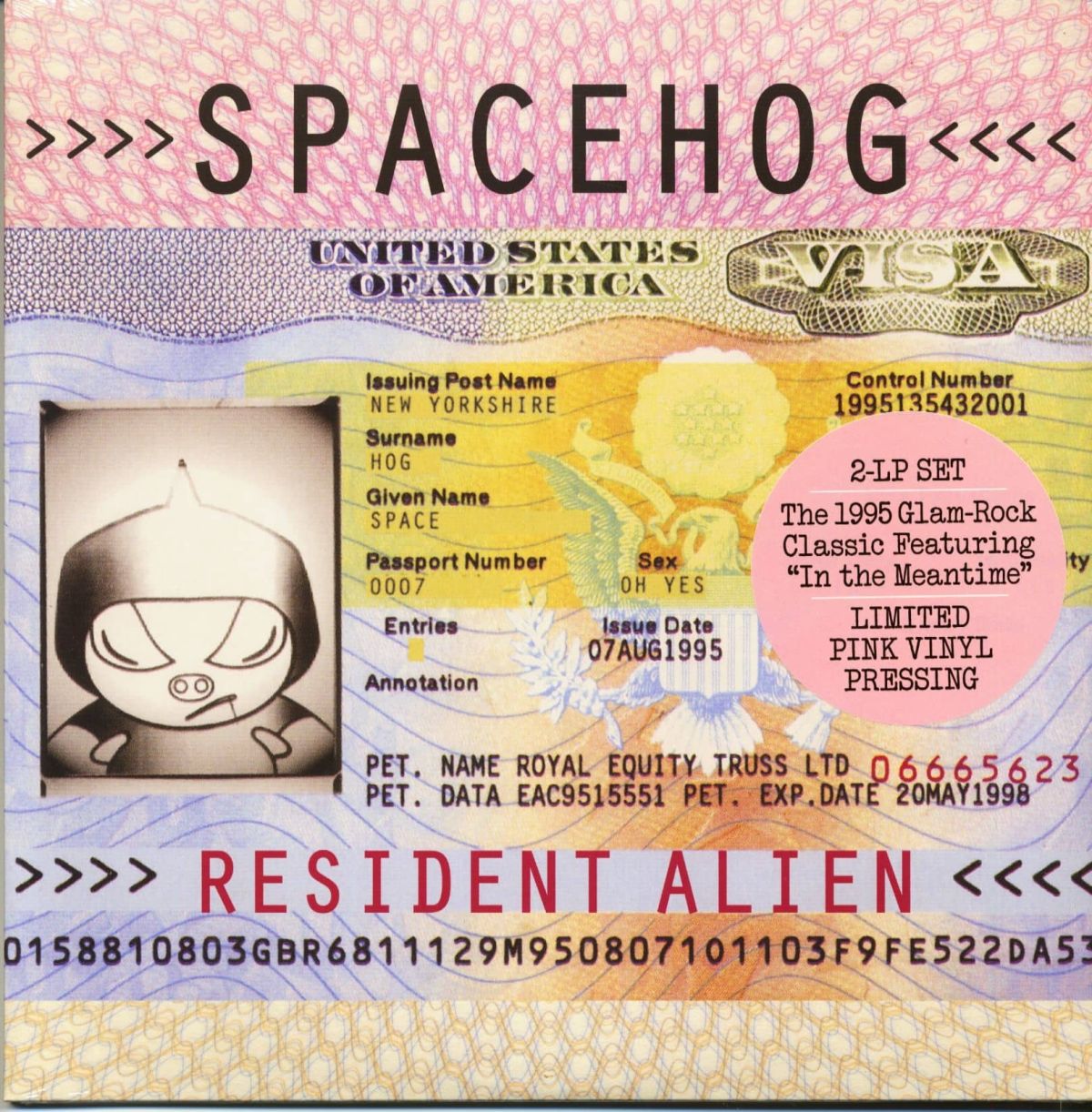 CD Shop - SPACEHOG Resident Alien (pink vinyl)