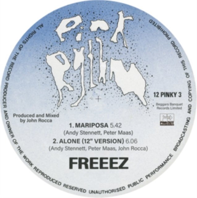 CD Shop - FREEEZ MARIPOSA / ALONE