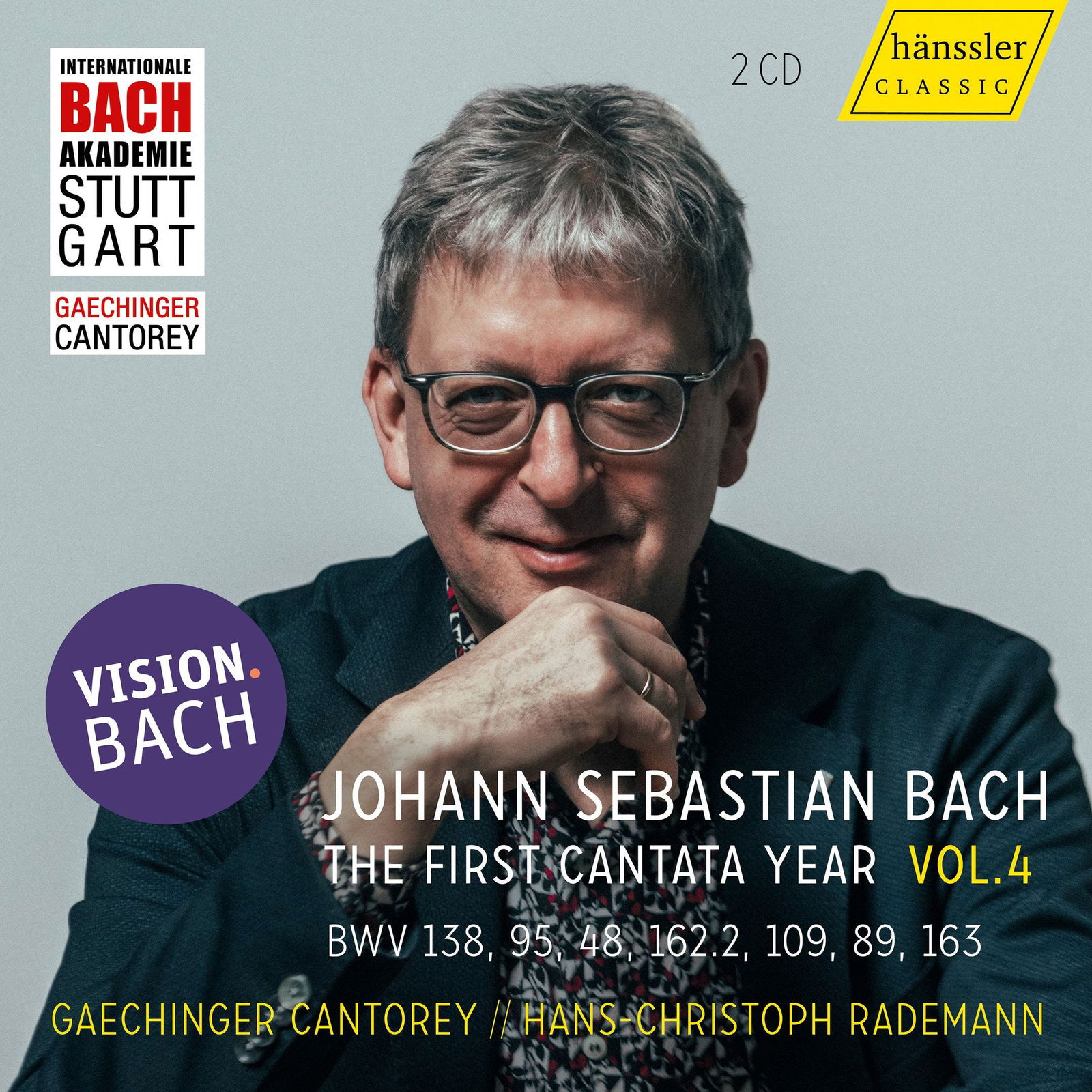 CD Shop - GAECHINGER CANTOREY,HANS-CHRISTOPH RADEMANN JOHANN SEBASTIAN BACH:...