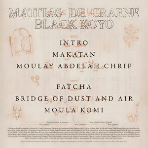 CD Shop - MATTIAS DE CRAENE,BLACK KOYO MATTIAS DE CRAENE &AMP...