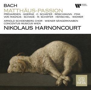 CD Shop - NIKOLAUS HARNONCOURT,ARNOLD SCHOENBERG CHOR,WIENER SANGERKNABEN BACH: MATTHAUS-PASSION