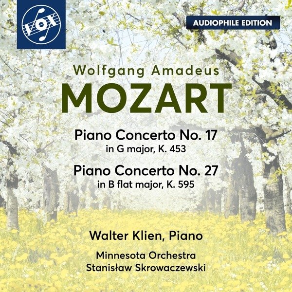 CD Shop - WALTER KLIEN MOZART PIANO CONCERTOS..