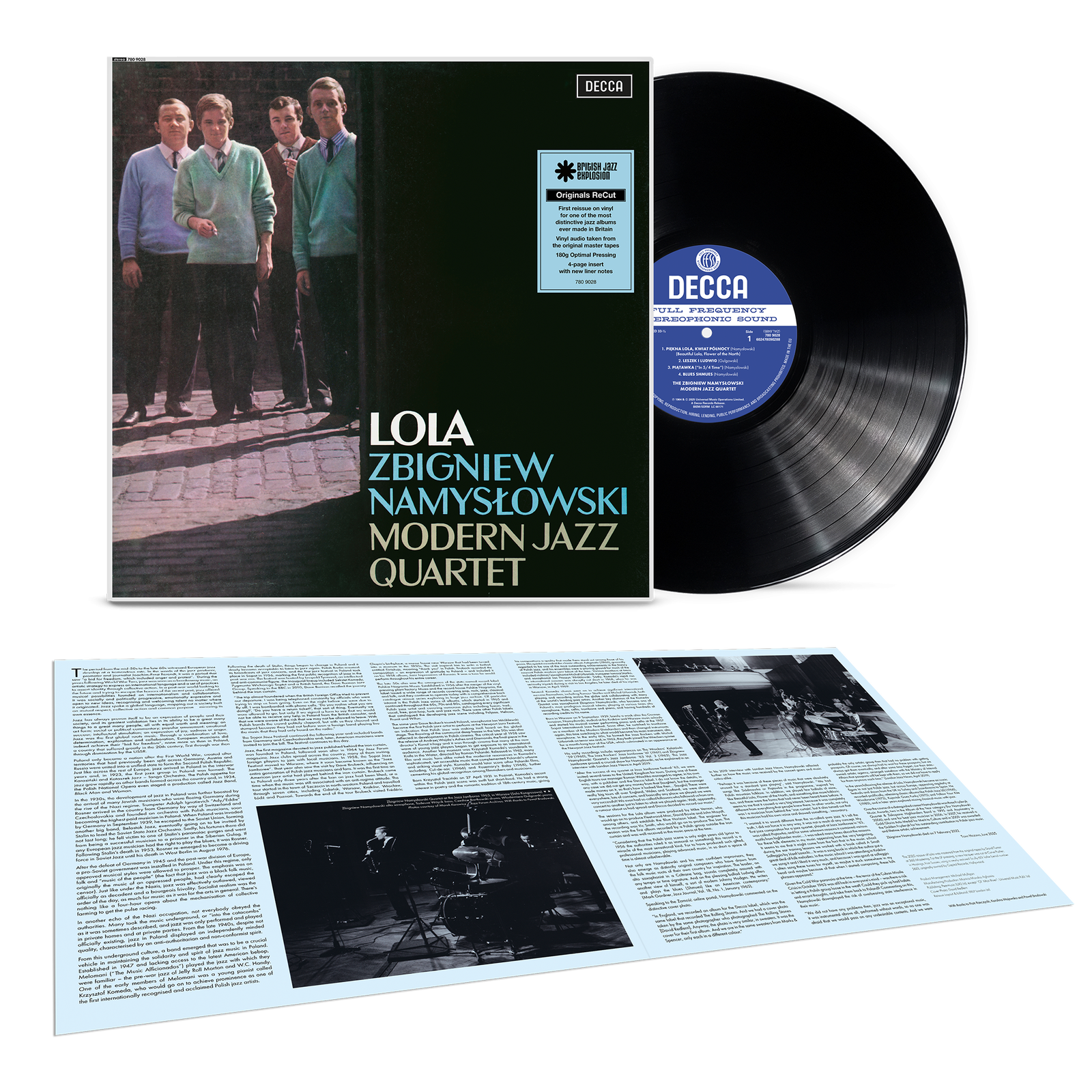CD Shop - ZBIGNIEW NAMYSLOWSKI,MODERN JAZZ QUARTET LOLA