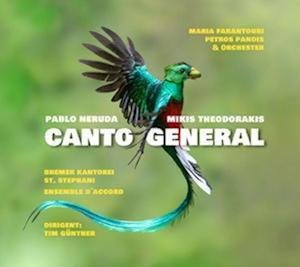 CD Shop - MARIA FARANTOURI CANTO GENERAL