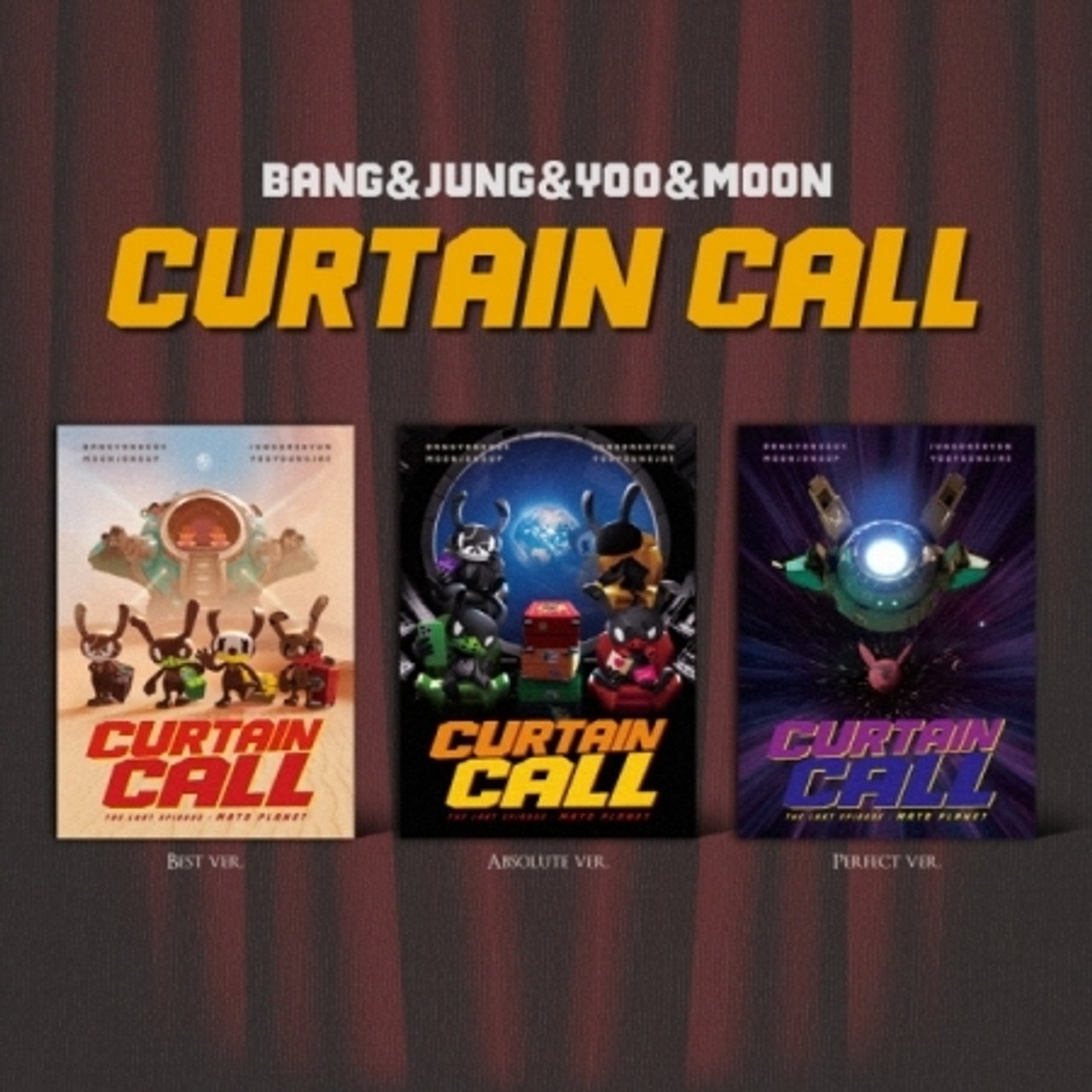CD Shop - BANG&JUNG&YOO&MOON CURTAIN CALL