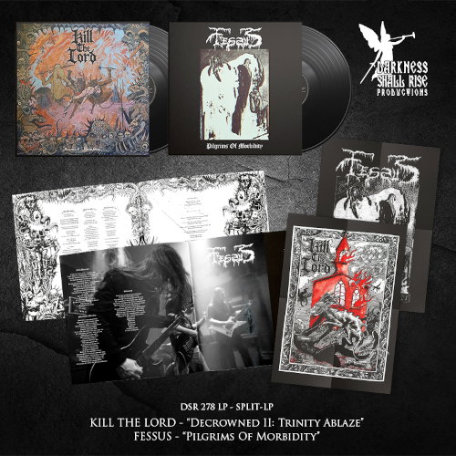 CD Shop - KILL THE LORD,FESSUS DECROWNED II: TRINITY ABLAZE - PILGRIMS OF MORBIDITY