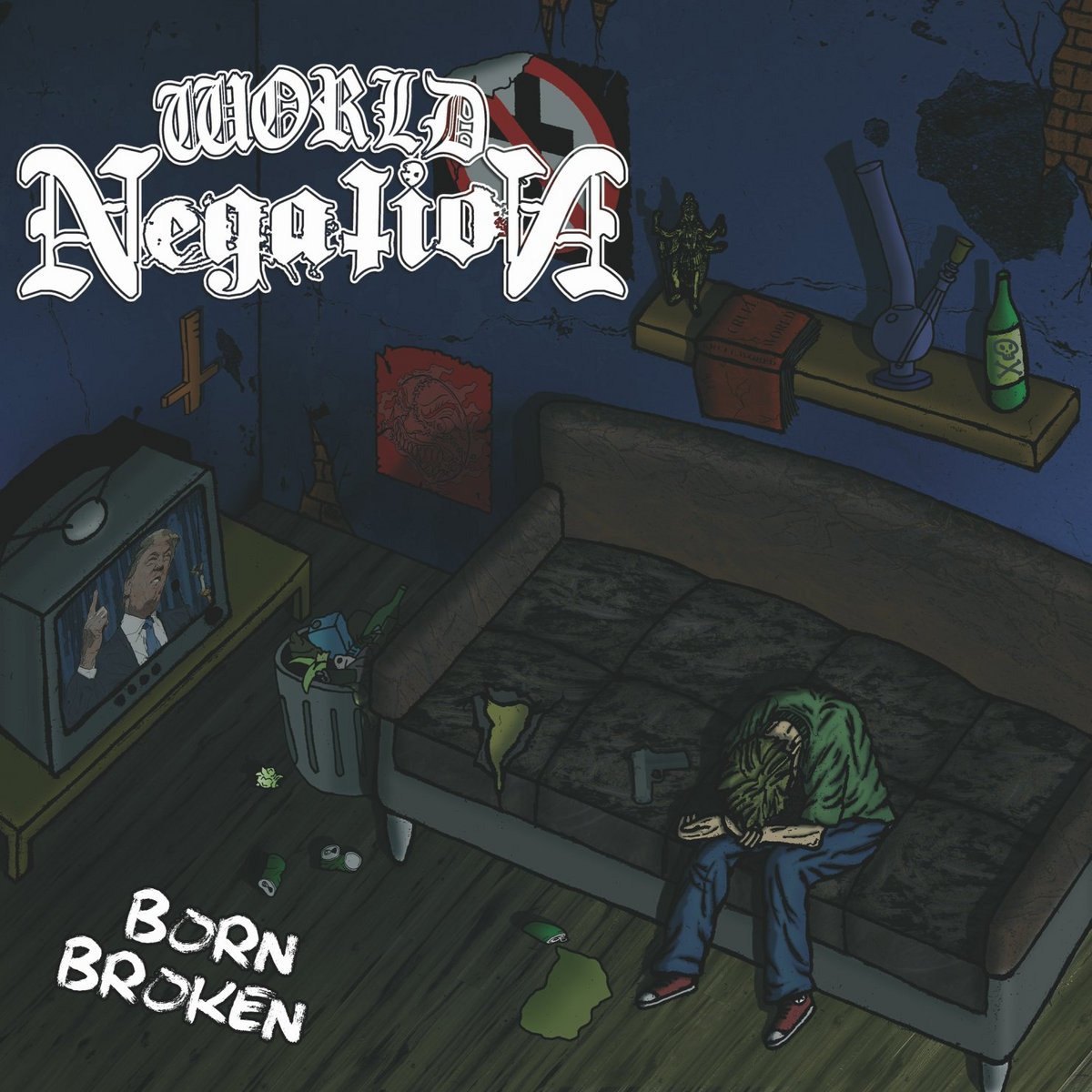CD Shop - WORLD NEGATION 7-BORN BROKEN