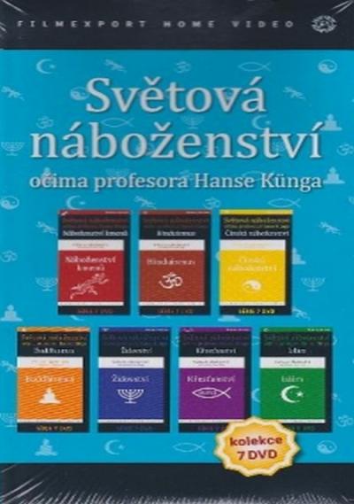 CD Shop - DOKUMENT SVETOVA NABOZENSTVI OCIMA PROFESORA HANSE KUNGA - 7X DVD - PAPIROVE POSETKY