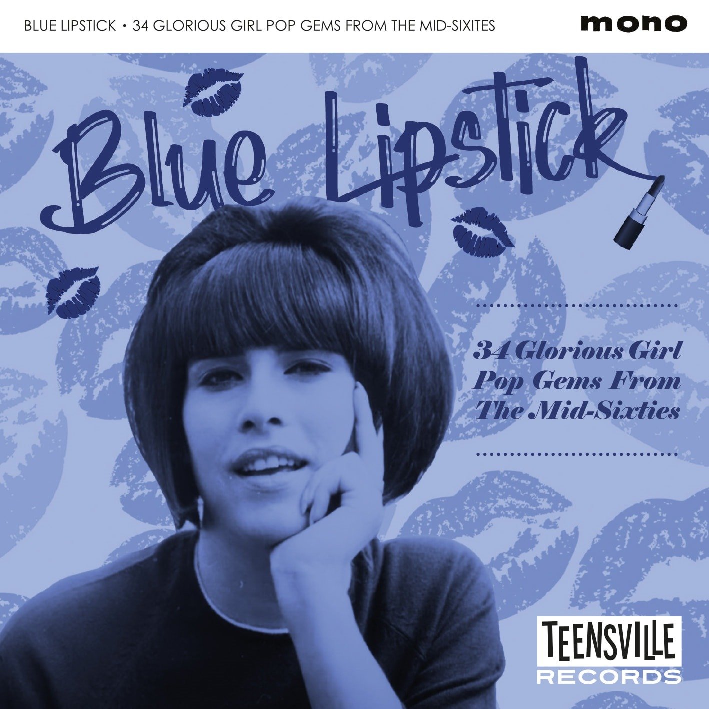 CD Shop - VARIOUS ARTISTS BLUE LIPSTICK - 34 GLO...