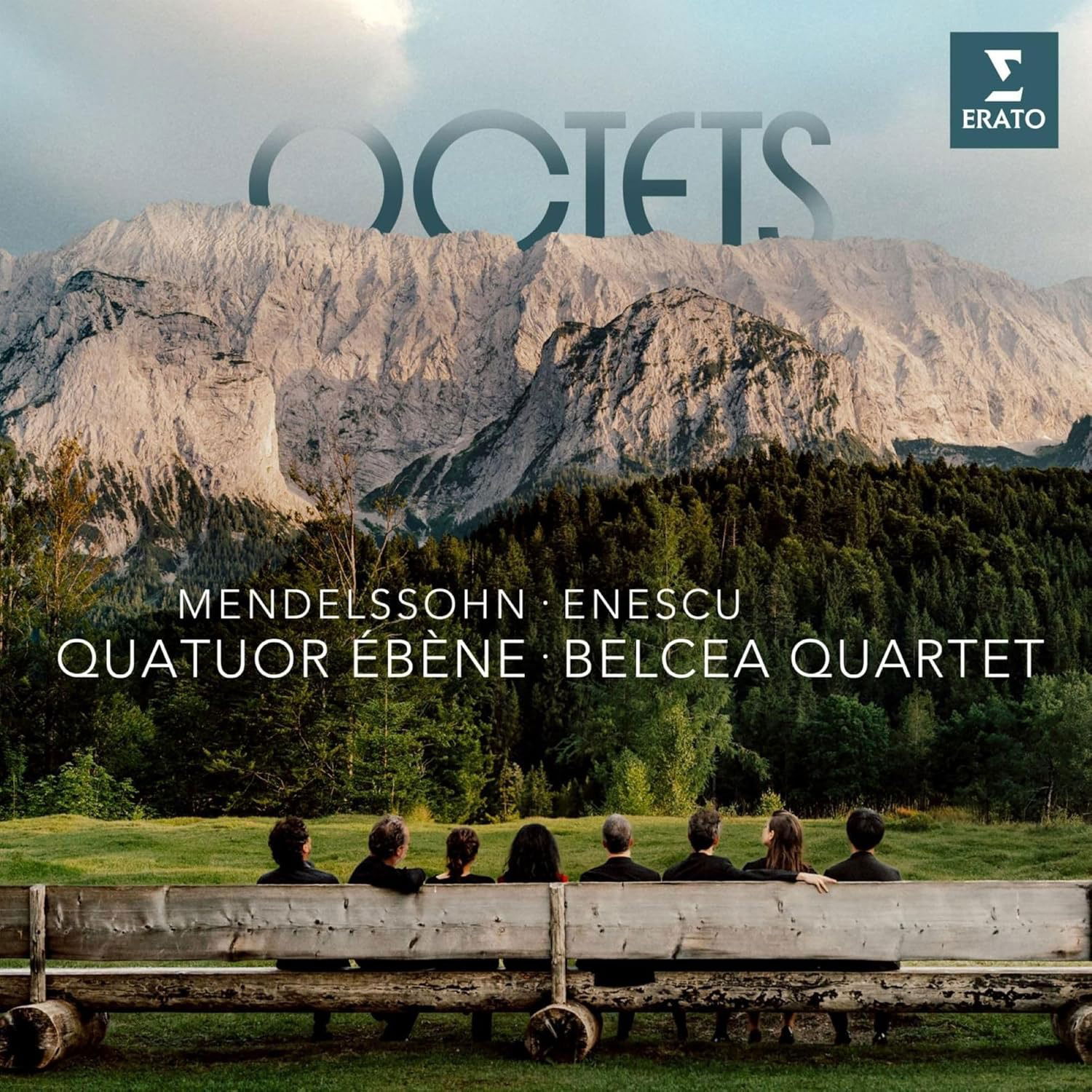 CD Shop - QUATUOR EBENE,BELCEA QUARTET MENDELSSOHN, ENESCU OC...