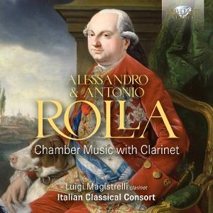 CD Shop - LUIGI MAGISTRELLI,ITALIAN CLASSICAL CONSORT ALESSANDRO & ANTONIO ROLLA: CHAMBER MUSIC WITH CLARINET