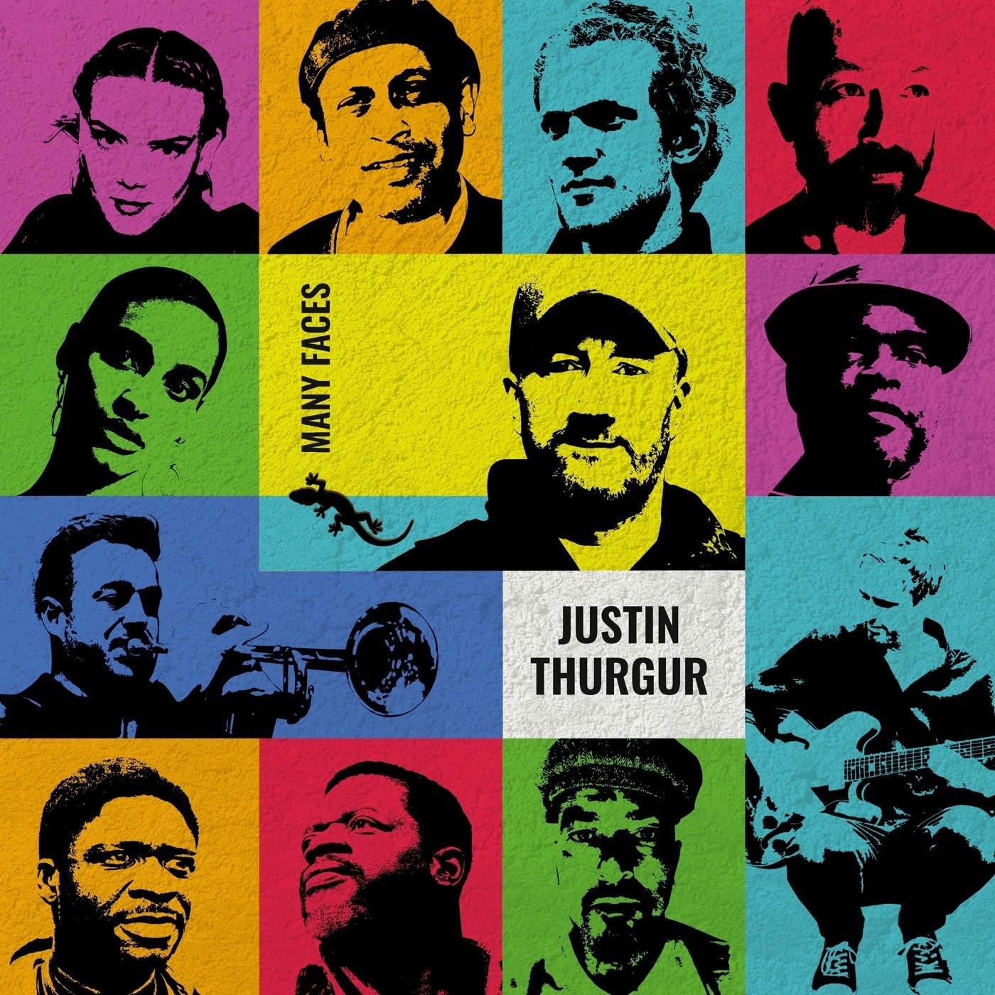 CD Shop - JUSTIN THURGUR MANY FACES