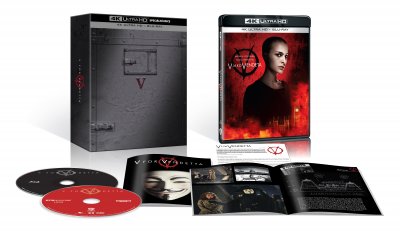 CD Shop - FILM V JAKO VENDETA: SPECIALNI EDICE 2BD (UHD+BD)