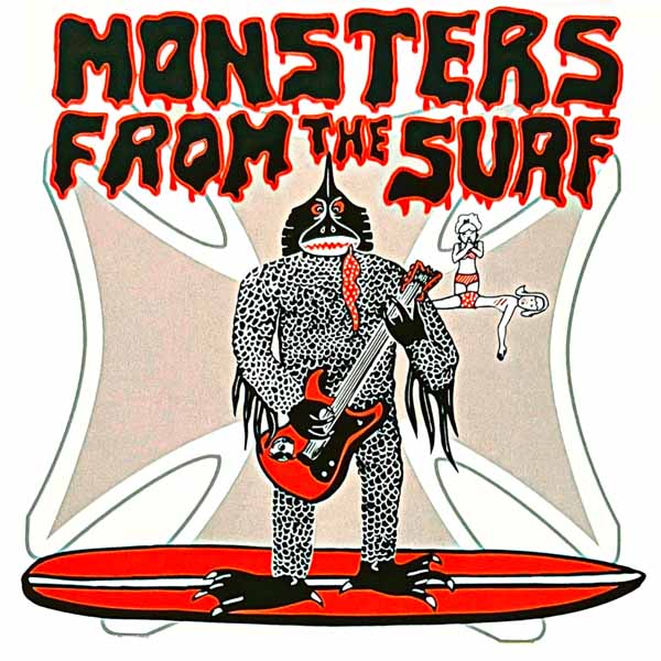 CD Shop - MONSTERS FROM THE SURF MONSTERS FROM THE SURF
