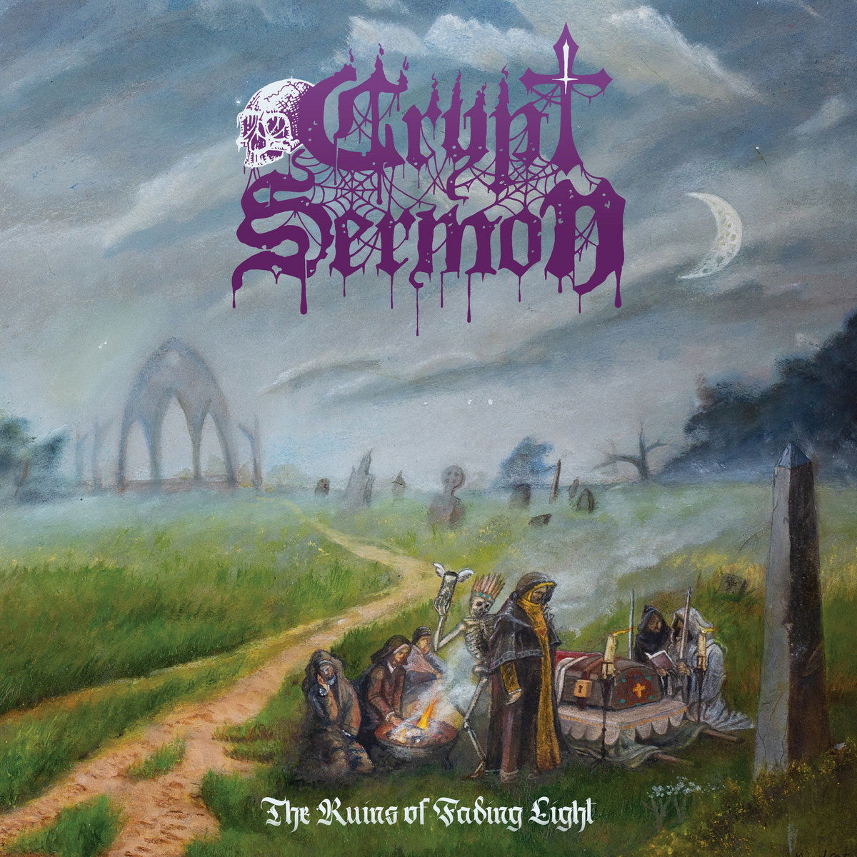 CD Shop - CRYPT SERMON RUINS OF FADING LIGHT