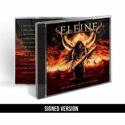 CD Shop - ELEINE WATER TASTE OF BLOOD SIGNED LTD.