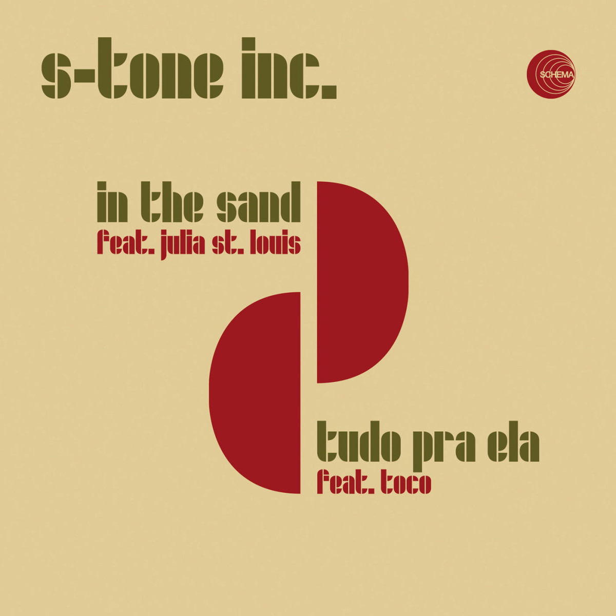 CD Shop - S-TONE INC. 7-IN THE SAND / TUDO P...