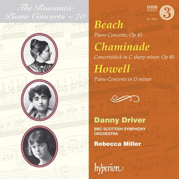 CD Shop - DANNY DRIVER,BBC SCOTTISH SYMPHONY ORCHESTRA,REB BEACH, CHAMINADE &...