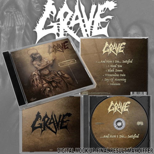 CD Shop - GRAVE AND HERE I DIE...SATIS...