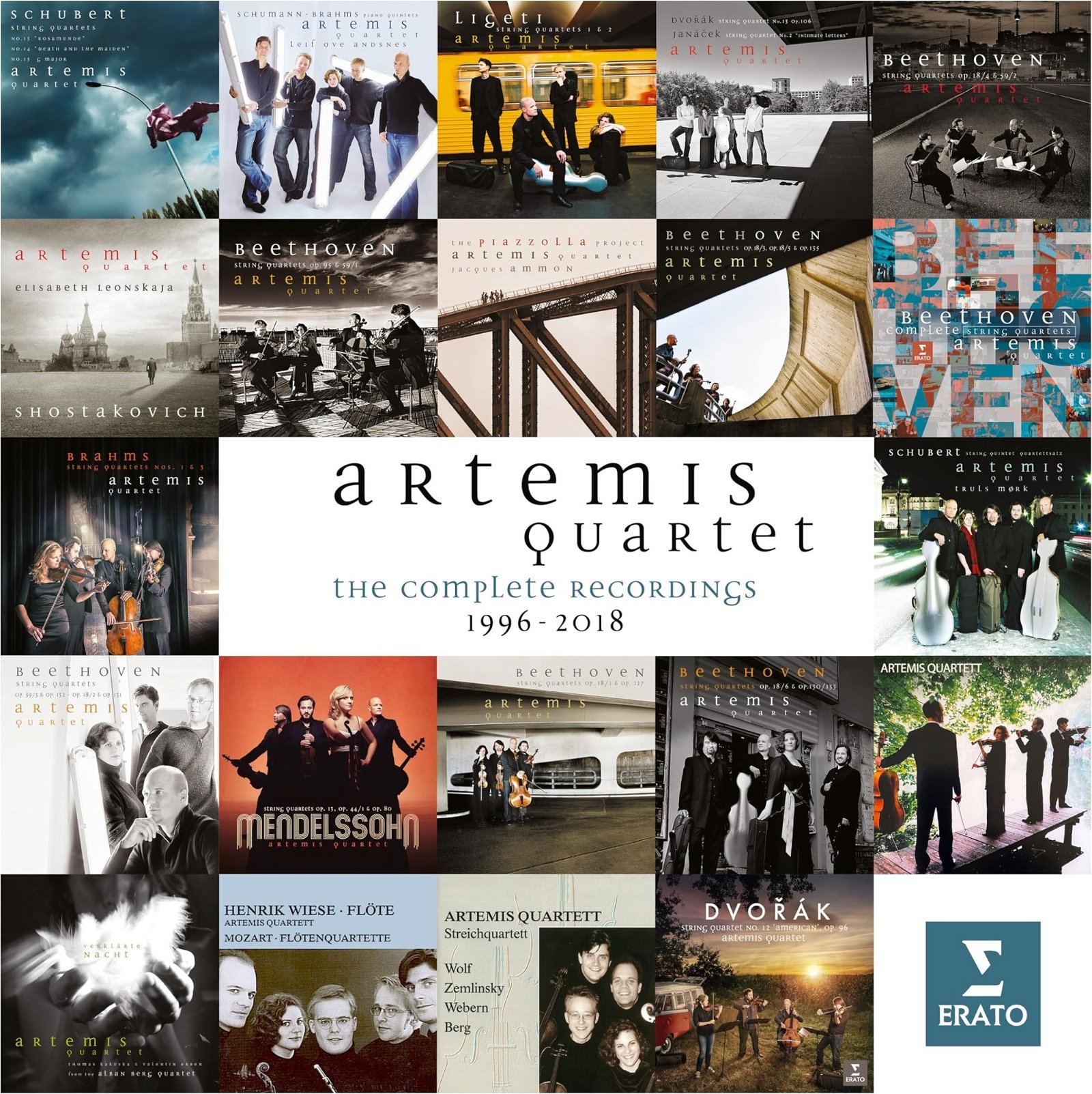 CD Shop - ARTEMIS QUARTET COMPLETE RECORDINGS 19...