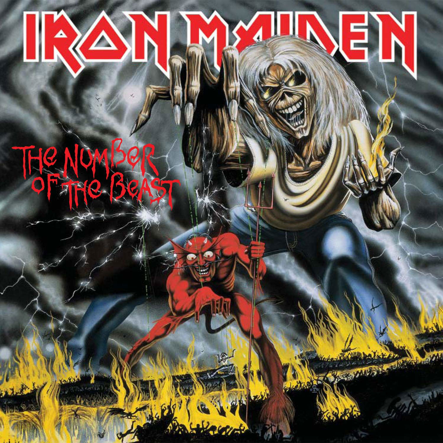 CD Shop - IRON MAIDEN NUMBER OF THE BEAST