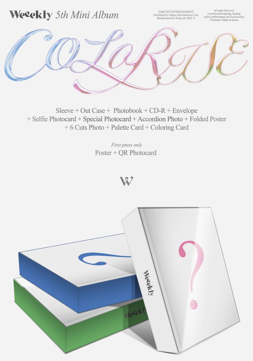 CD Shop - WEEEKLY COLORISE