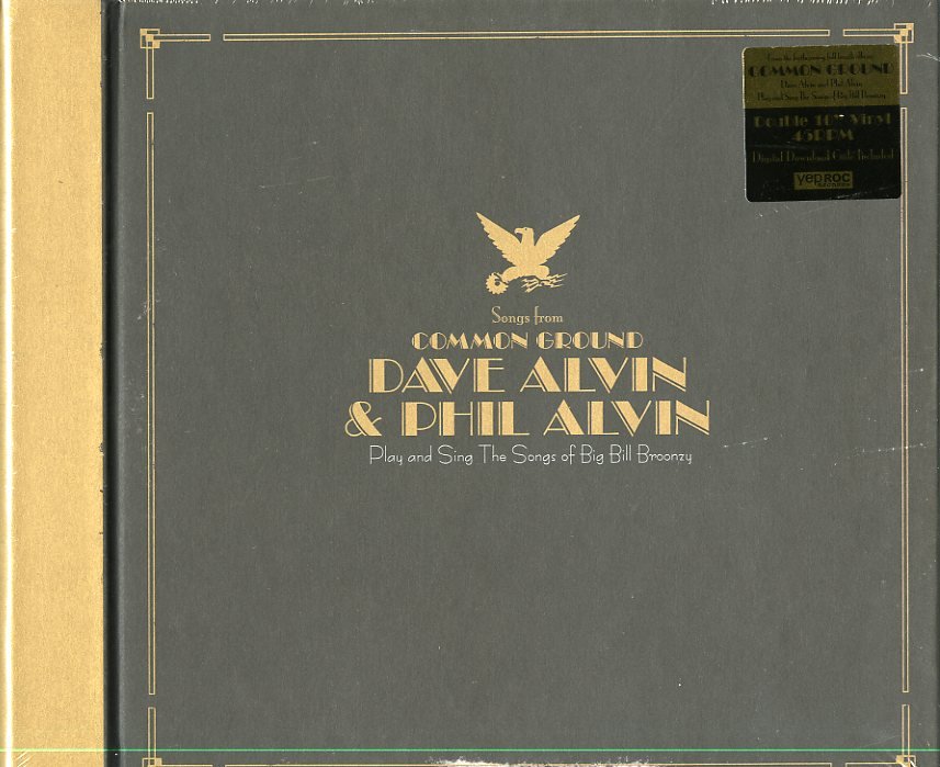 CD Shop - DAVE ALVIN,PHIL ALVIN SONGS FROM COMMON GROUND