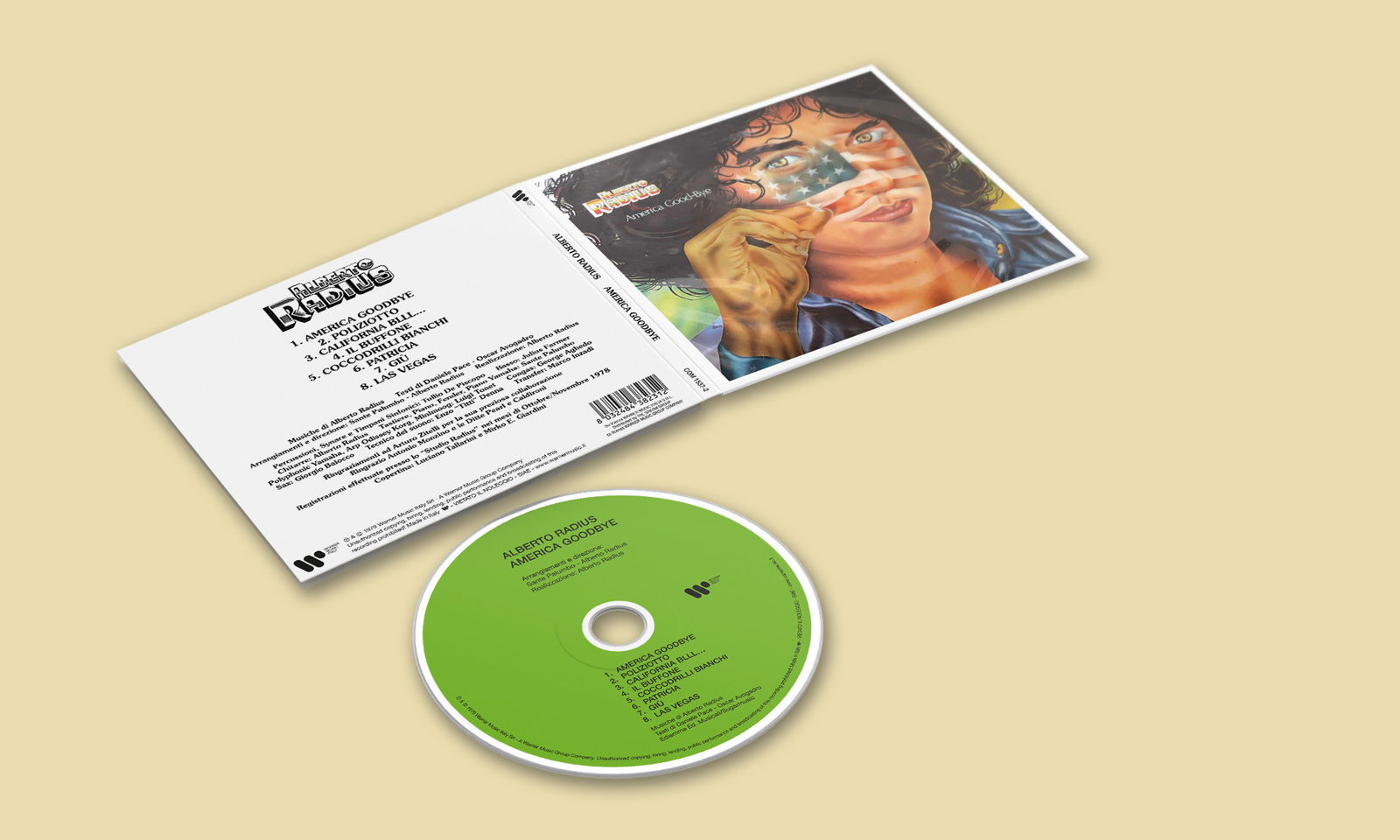 CD Shop - ALBERTO RADIUS AMERICA GOOD-BYE