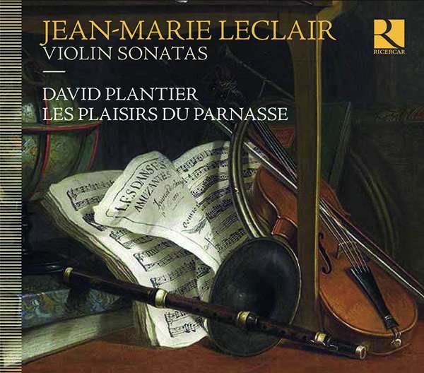 CD Shop - DAVID PLANTIER LECLAIR: VIOLIN SONATAS