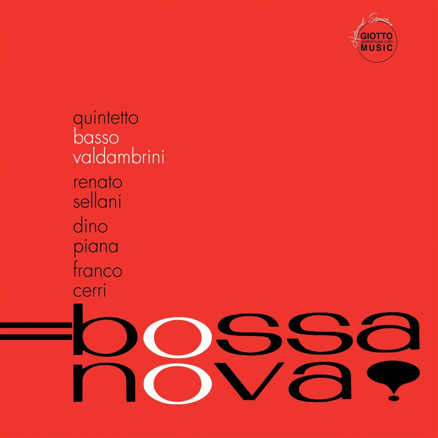 CD Shop - QUINTETTO BASSO-VALDAMBRINI BOSSA NOVA!