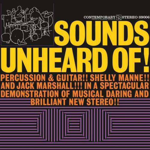 CD Shop - SHELLY MANNE,JACK MARSHALL SOUNDS UNHEARD OF!