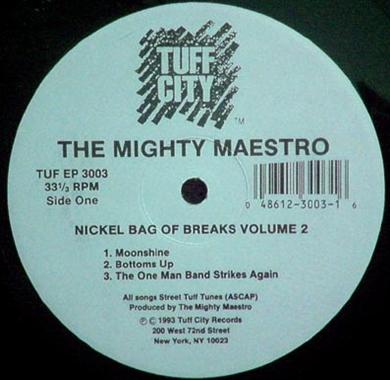 CD Shop - THE MIGHTY MAESTRO NICKEL BAG OF BREAKS V2