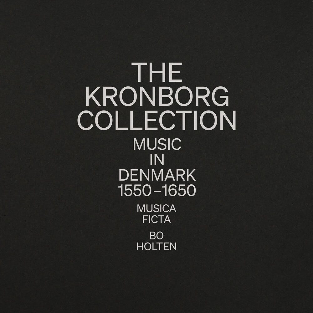 CD Shop - MUSICA FICTA THE KRONBORG COLLECTION - MUSIC IN DENMARK 1550 -1650