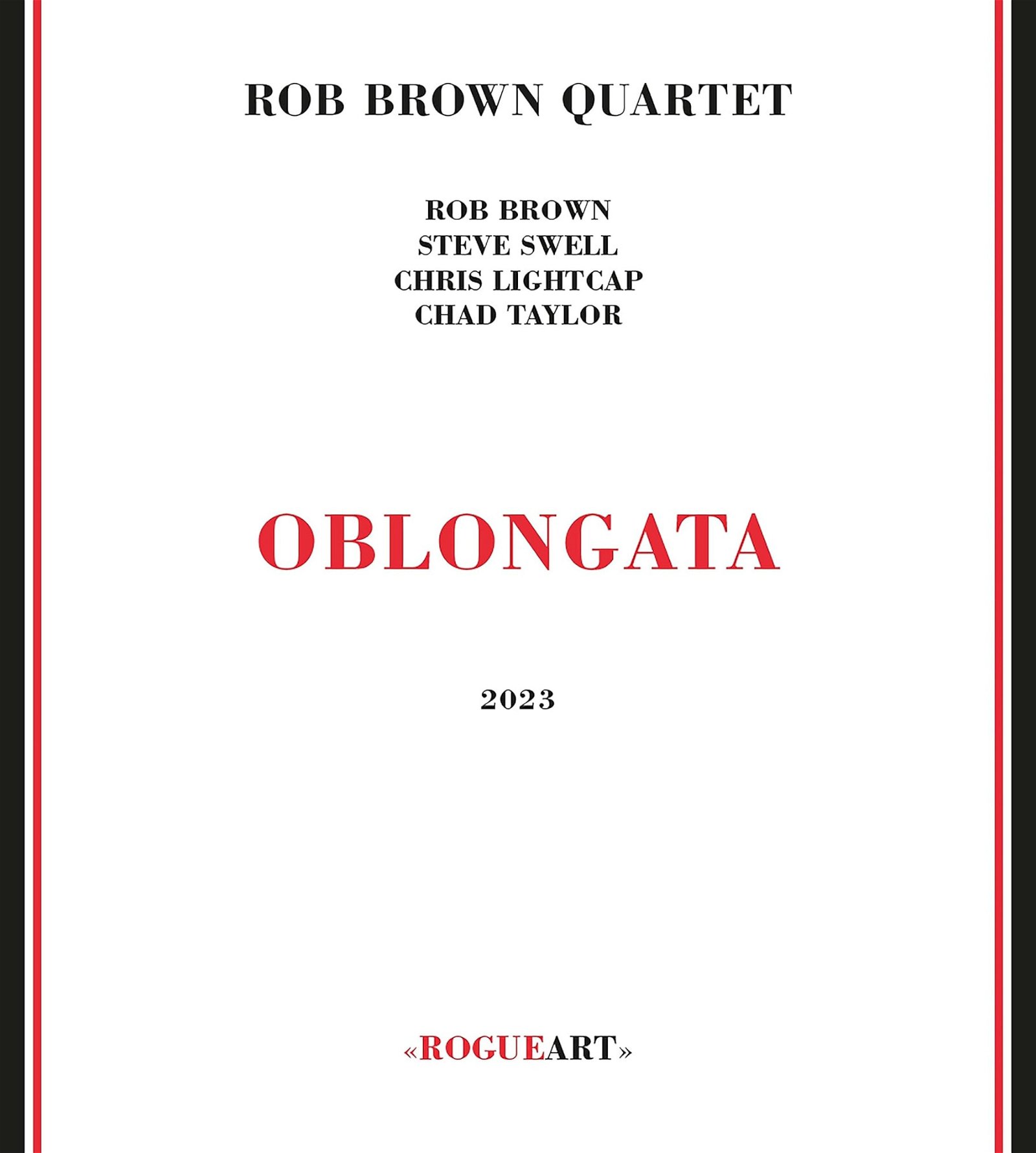 CD Shop - ROB -QUARTET- BROWN OBLONGATE
