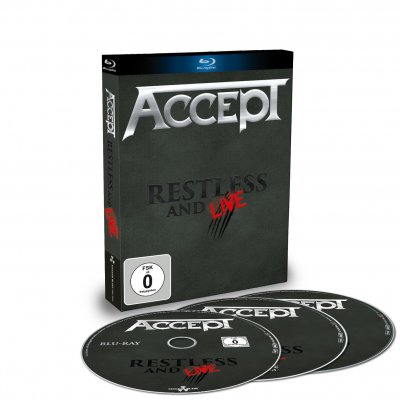 CD Shop - ACCEPT (B) RESTLESS & LIVE